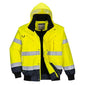 Portwest Hi-Vis Contrast 3-In-1 Bomber Jacket