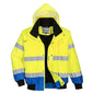 Portwest Hi-Vis Contrast 3-In-1 Bomber Jacket