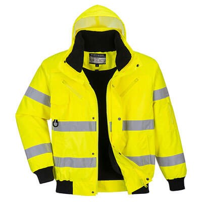 Portwest Hi-Vis 3-In-1 Bomber Jacket