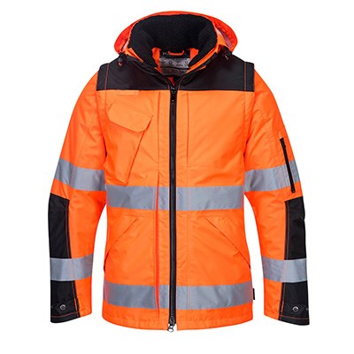 Portwest Pro H-Vis 3-In-1 Jacket