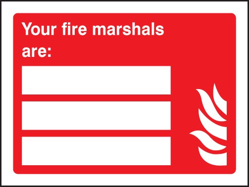 Your Fire Marshals Are (Space For 3 People)