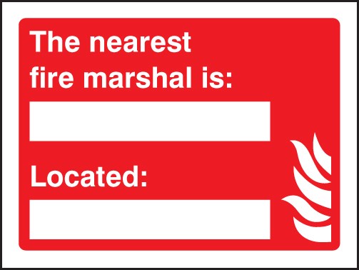 The Nearest Fire Marshal Is