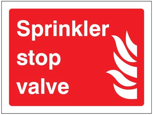 Sprinkler Stop Valve