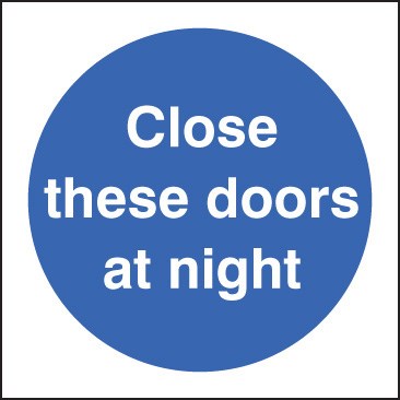 Close These Doors At Night