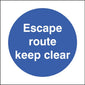 Escape Route Keep Clear