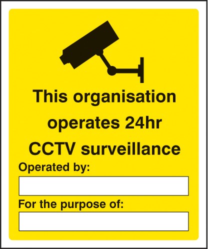 This Organisation Operates 24Hr Cctv Surveillance