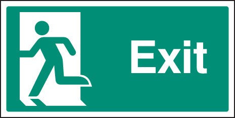 Exit - Left Symbol