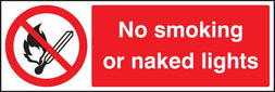 No Smoking Or Naked Lights