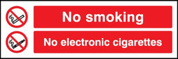 No Smoking No Electronic Cigarettes