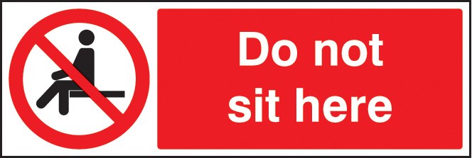 Do Not Sit Here