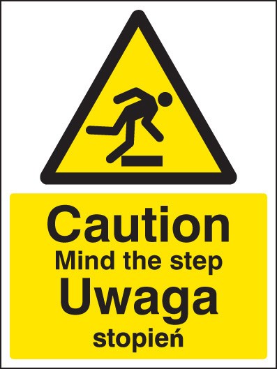 Caution Mind The Step (English/Polish)