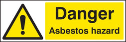 Danger Asbestos Hazard