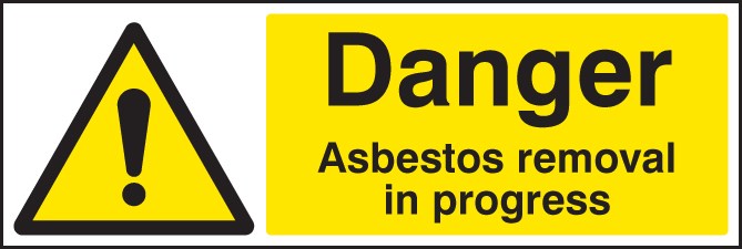 Danger Asbestos Removal In Progress