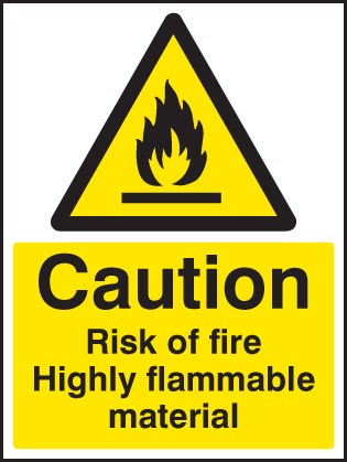 Caution Risk Of Fire - Highly Flammable Material – Nixon Safety