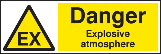 Danger Explosive Atmosphere