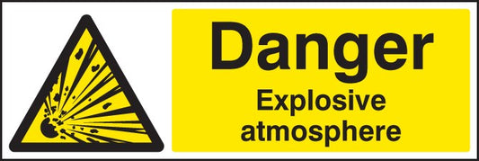 Danger Explosive Atmosphere Bs5499