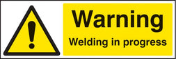 Warning Welding In Progress