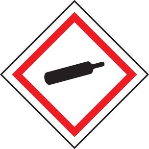 Ghs Label - Compressed Gas