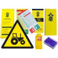 Good To Go Safety Tractor Weekly Kit (1 Tag, 100 Seals, 2 Check Books & 1 Wallet With Pen)