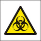 Biohazard Symbol 25x25mm Self Adhesive