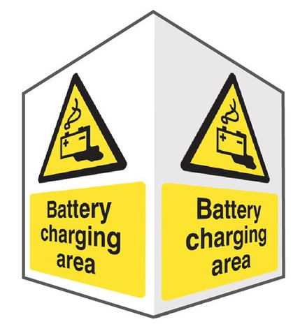 Battery Charging - Easyfix Projecting Signs