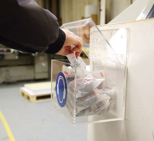 Ppe Dispenser - Respirators Must Be Worn