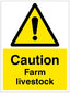 Caution Farm Livestock