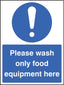 Wash Only Food Equipment