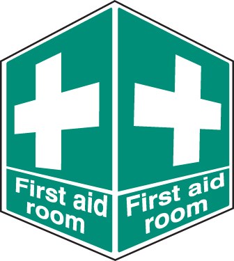 First Aid Room - Projecting Sign