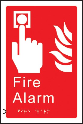 Braille - Fire Alarm