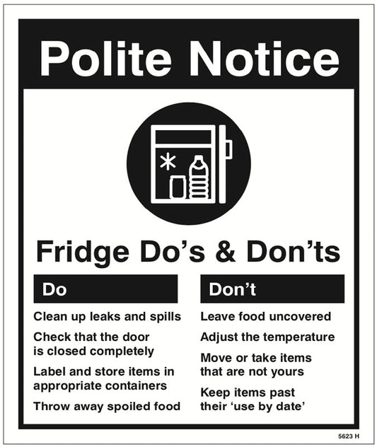 Refrigerator - Do'S & Dont'S