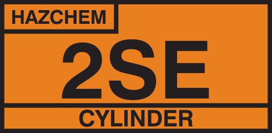 2Se Cylinder Storage Placard Sav