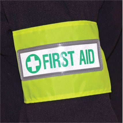 First Aid Reflective Armband