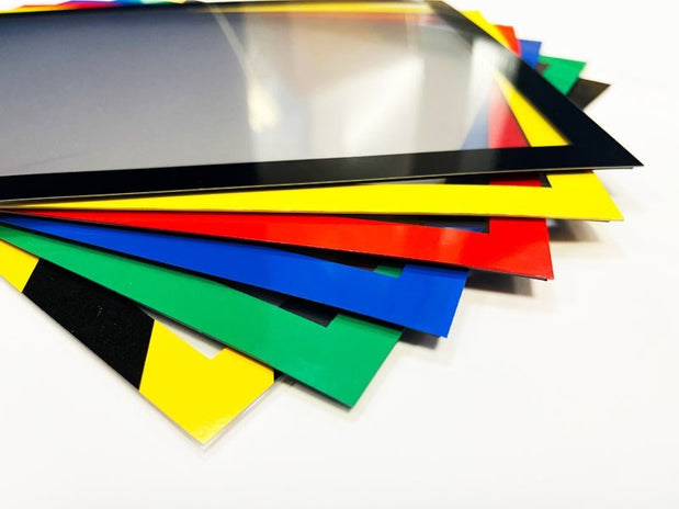 Magnetic Frame Yellow (327x450mm) For A3 Display