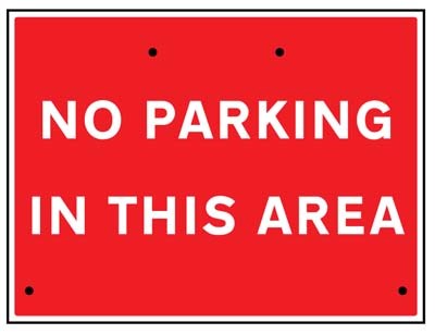 No Parking In This Area
