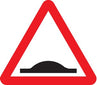 Road Hump Ahead Class Ra1 600mm Triangle