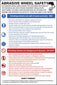 Abrasive Wheel Dangers & Precautions Poster