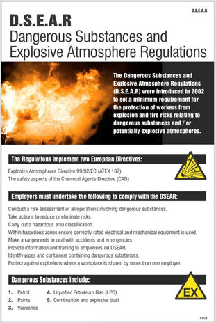 Dsear Poster (Dangerous Substances & Explosive)