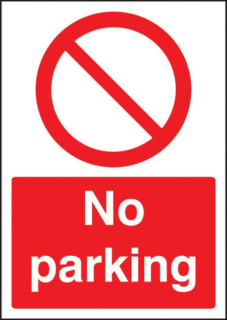 No Parking - A4