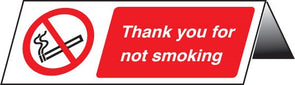 Thank You For Not Smoking Table Cards (Pk Of 5)