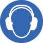 Ear Protectors Floor Graphic 400mm Dia