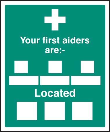 Your First Aiders Are