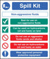 Spill Kit Non-Aggressive Fluids