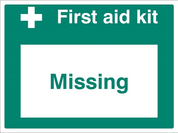 First Aid Kit Missing