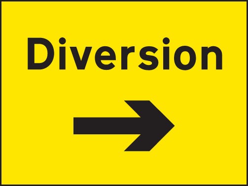 Diversion Right Arrow