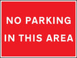 No Parking In This Area