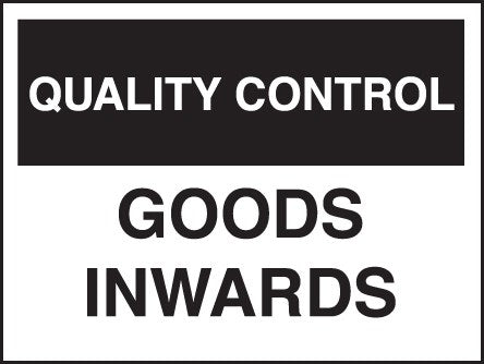 Quality Control Goods Inward