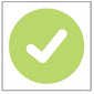 Green Tick (Safe To Use) Sticker