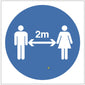 2M Distancing Symbol