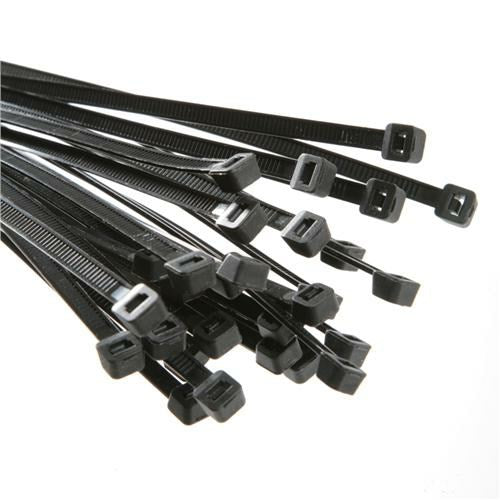 Standard Cable Ties Black 9.0mm x 710mm Pack Of 100